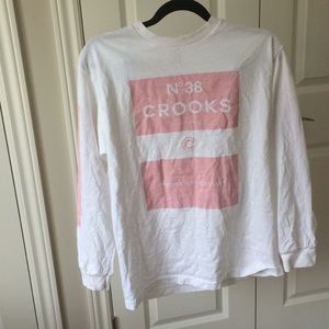 Crooks and castles long sleeve shirt